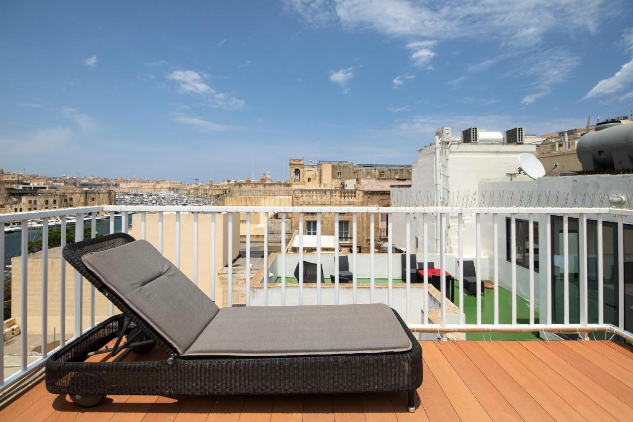 Traditional & Modern Maltese Townhouse - Rooftop Terrace And Sea Views, Close To Birgu Waterfront Cospicua エクステリア 写真